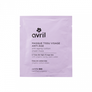 Masque en Tissu Visage Bio Ant-Äge