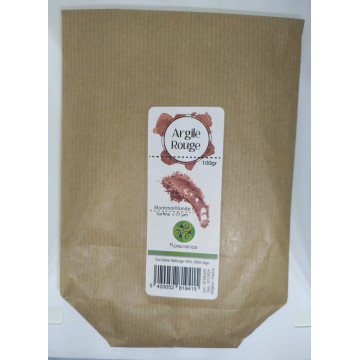 Argile Rouge Montmorillonite Surfine 100 gr