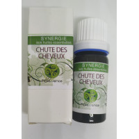 SYNERGIE  Chute des cheveux aux Huiles Essentielles Bio