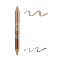 crayon Duo Fard Et Liner Bronze Cuivré / Beige Doré - Certifié Bio