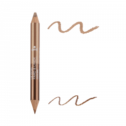 Crayon Duo Fard Et Liner Bronze Cuivré / Beige Doré - Certifié Bio