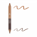 Crayon Duo Fard Et Liner Terre Brûlée / Cuivré Irisé - Certifié Bio