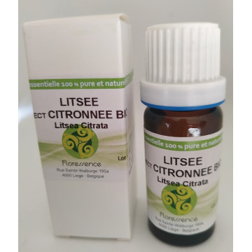 Huile Essentielle Bio Verveine Exotique (Litsee) 10 ml (DLUO) 12/2018